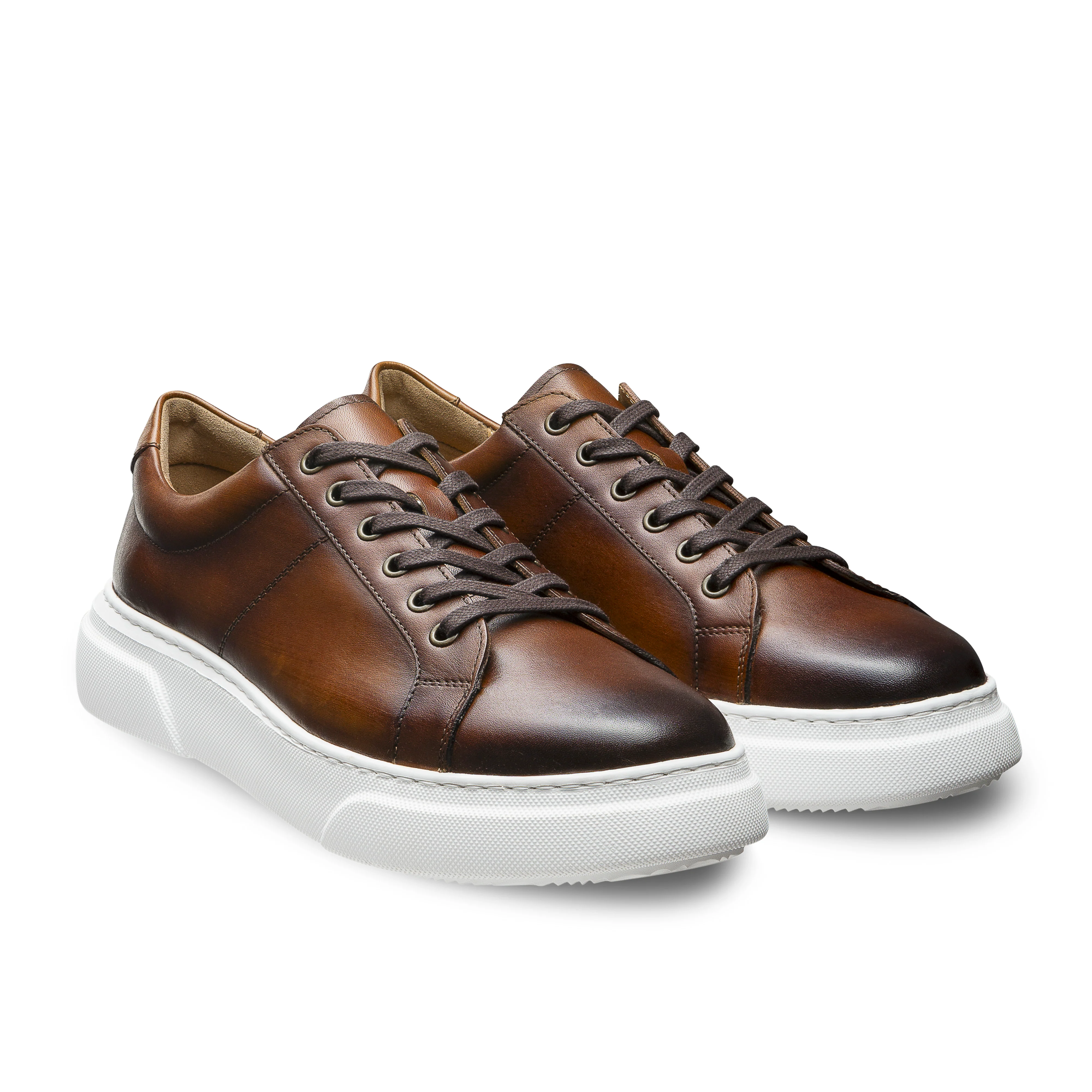 Sneakers armagnac patiné 1015 Figari