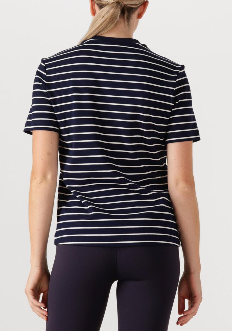 donkerblauwe house of gravity t-shirt stripe tee