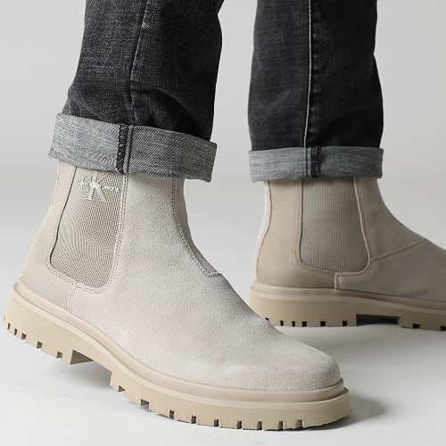Chelsea Boots Suede 0764 Plaza Taupe Apricot Orange