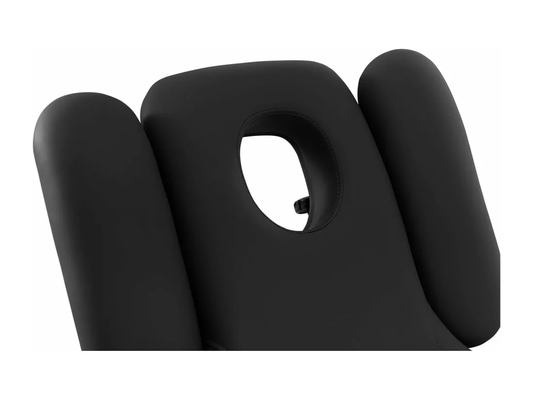 Table de massage professionnelle noire 187 x 67 x 85 cm 14_0007755