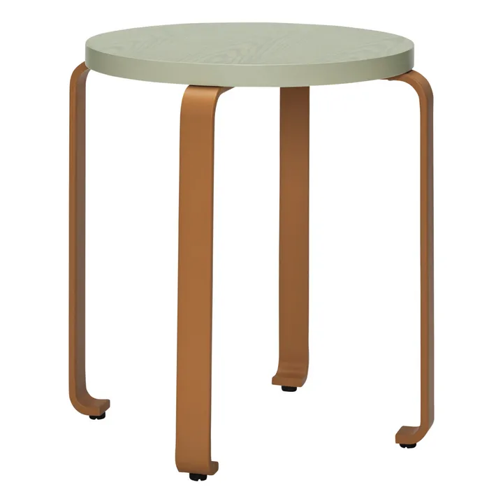 Hübsch Tabouret Smile | Orange Rouille