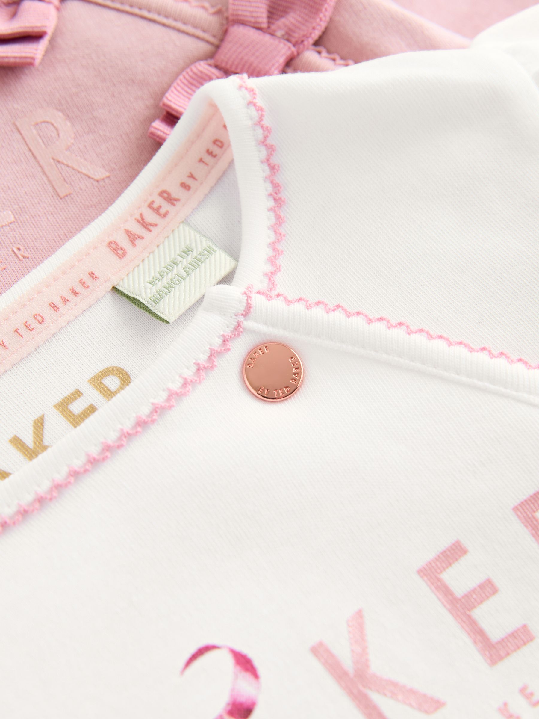 Oudroze - Baker by Ted Baker - 3 Babypyjama's