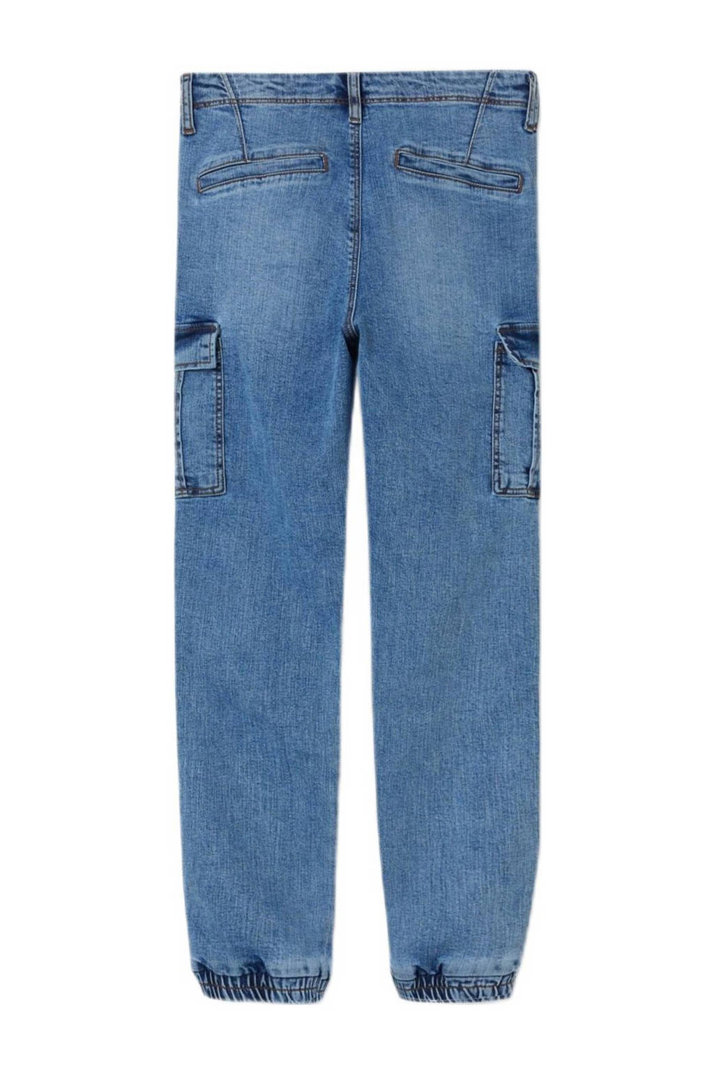 NAME IT cargojeans NKMRYAN medium blue denim