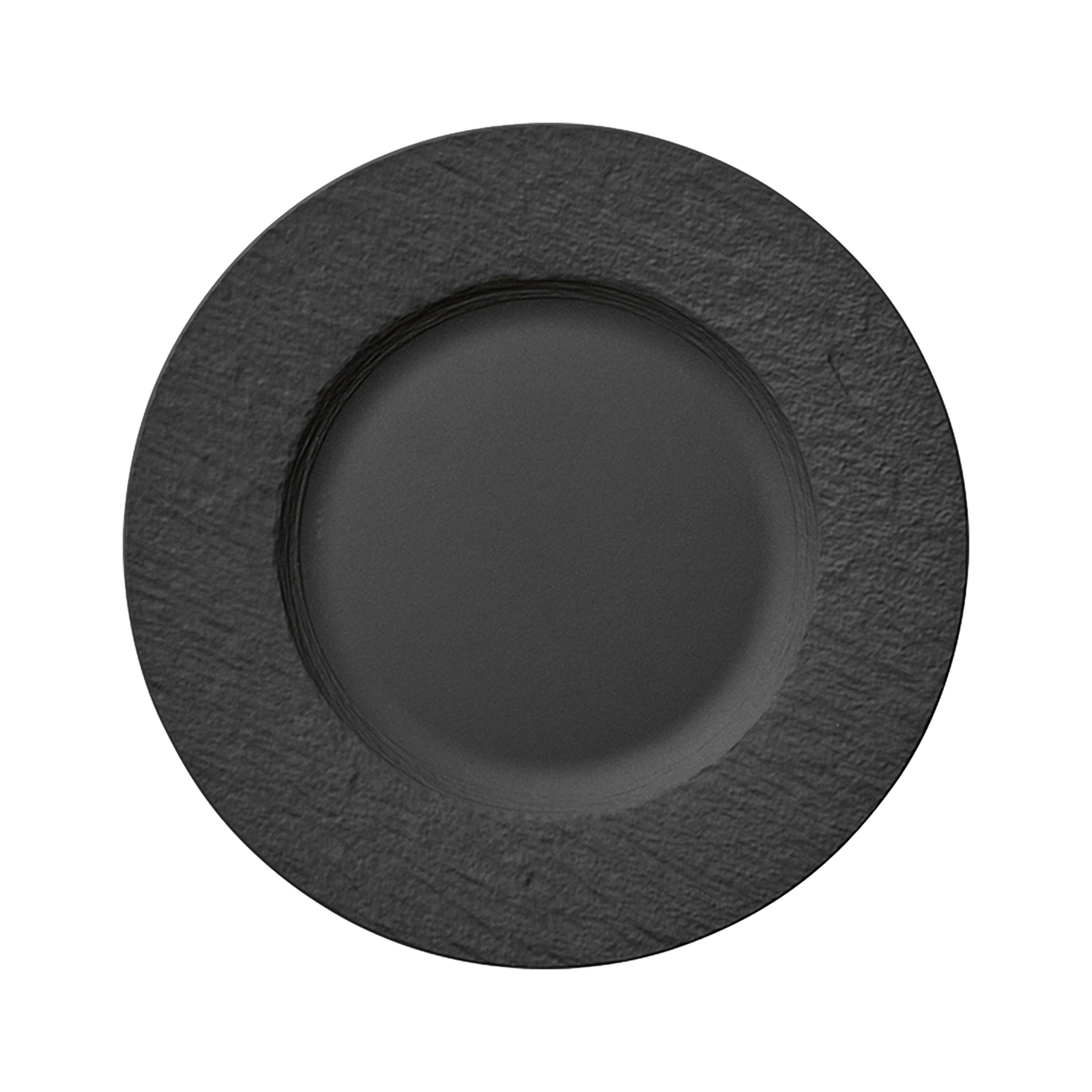 Manufacture Dinner plate Black, 10.7'', Premium Porcelain