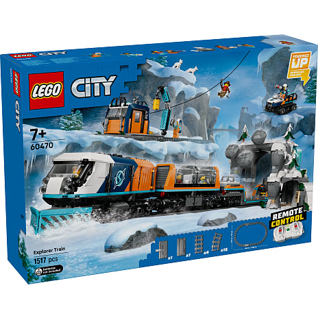 LEGO City Polarforskernes arktiske eksprestog 60470