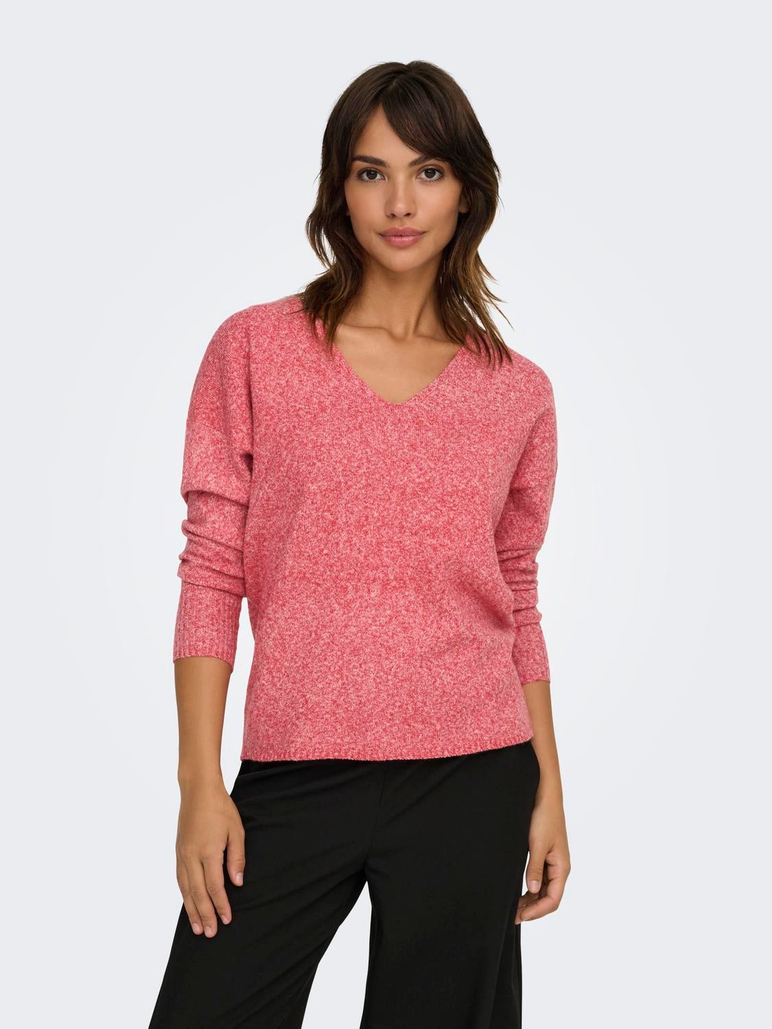 ONLRICA Strickpullover True Red
