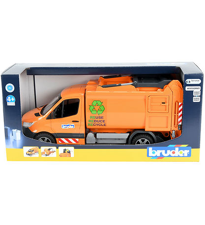 Bruder Arbeitsmaschine - MB Sprinter Müllwagen - 02682