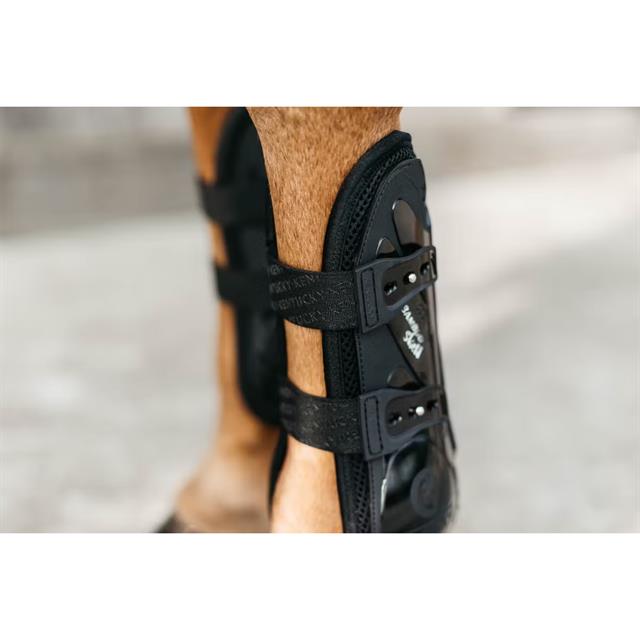 Peesbeschermers Kentucky Bamboo Elastic Zwart