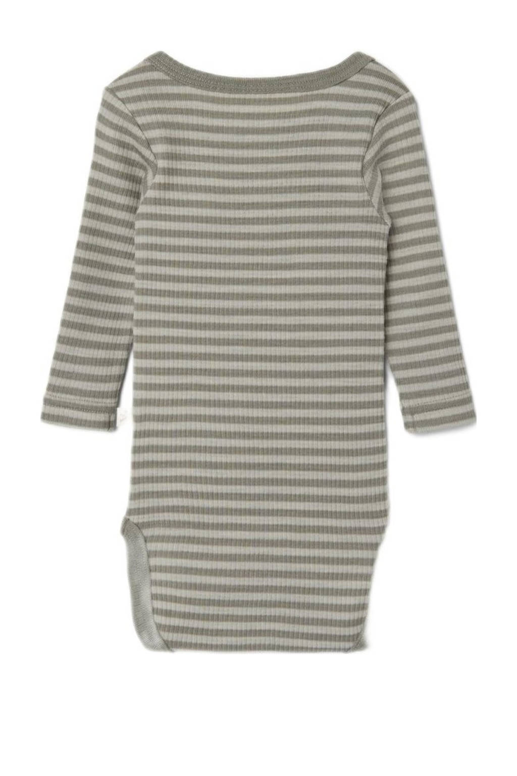 LIL' ATELIER wollen romper NBMFABLE taupe