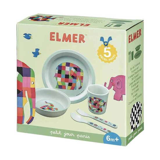 Coffret 5 pièces   Elmer        de               Petit Jour Paris
