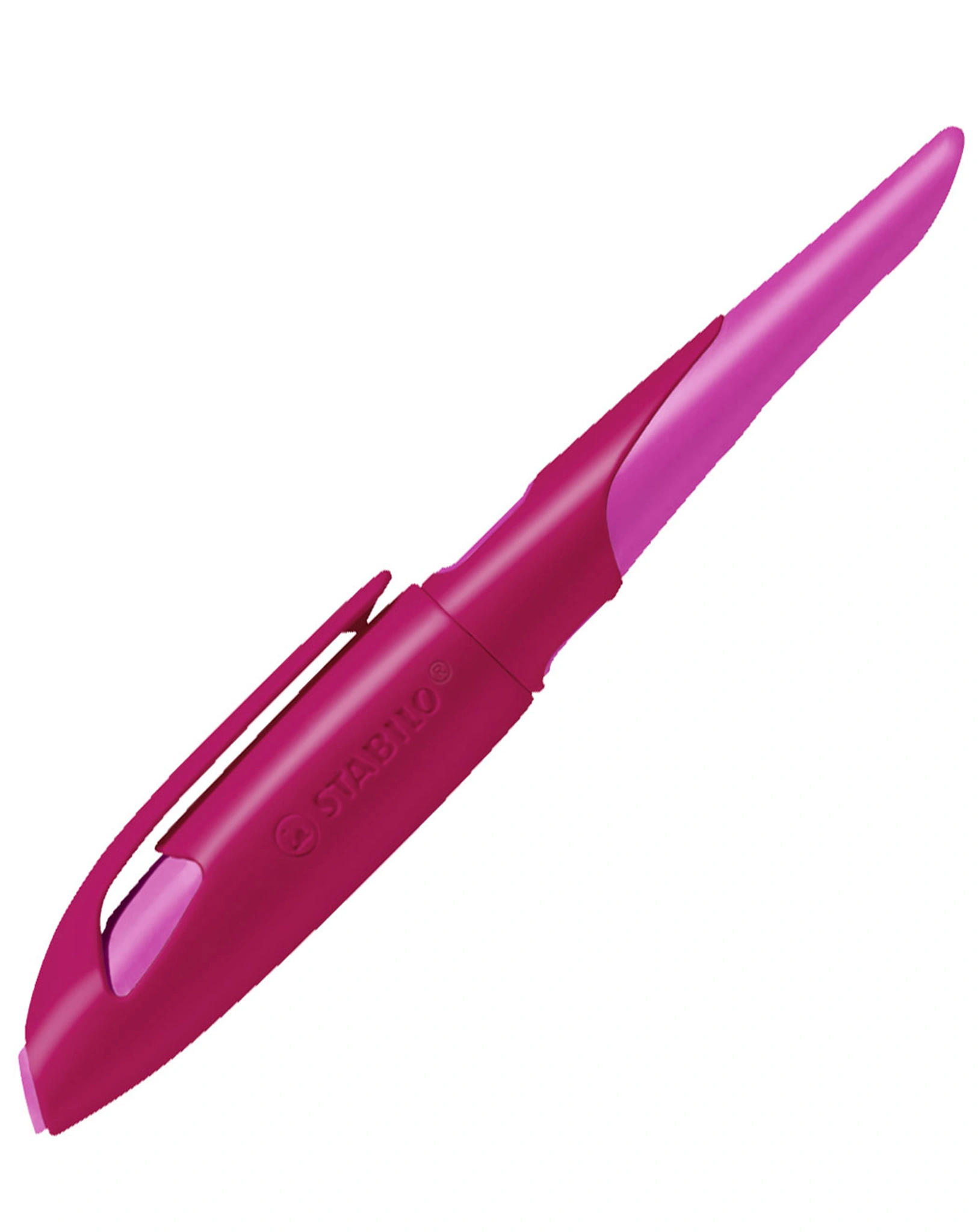 Schulfüller STABILO® EASYbirdy Feder A für Rechtshänder in beere/pink