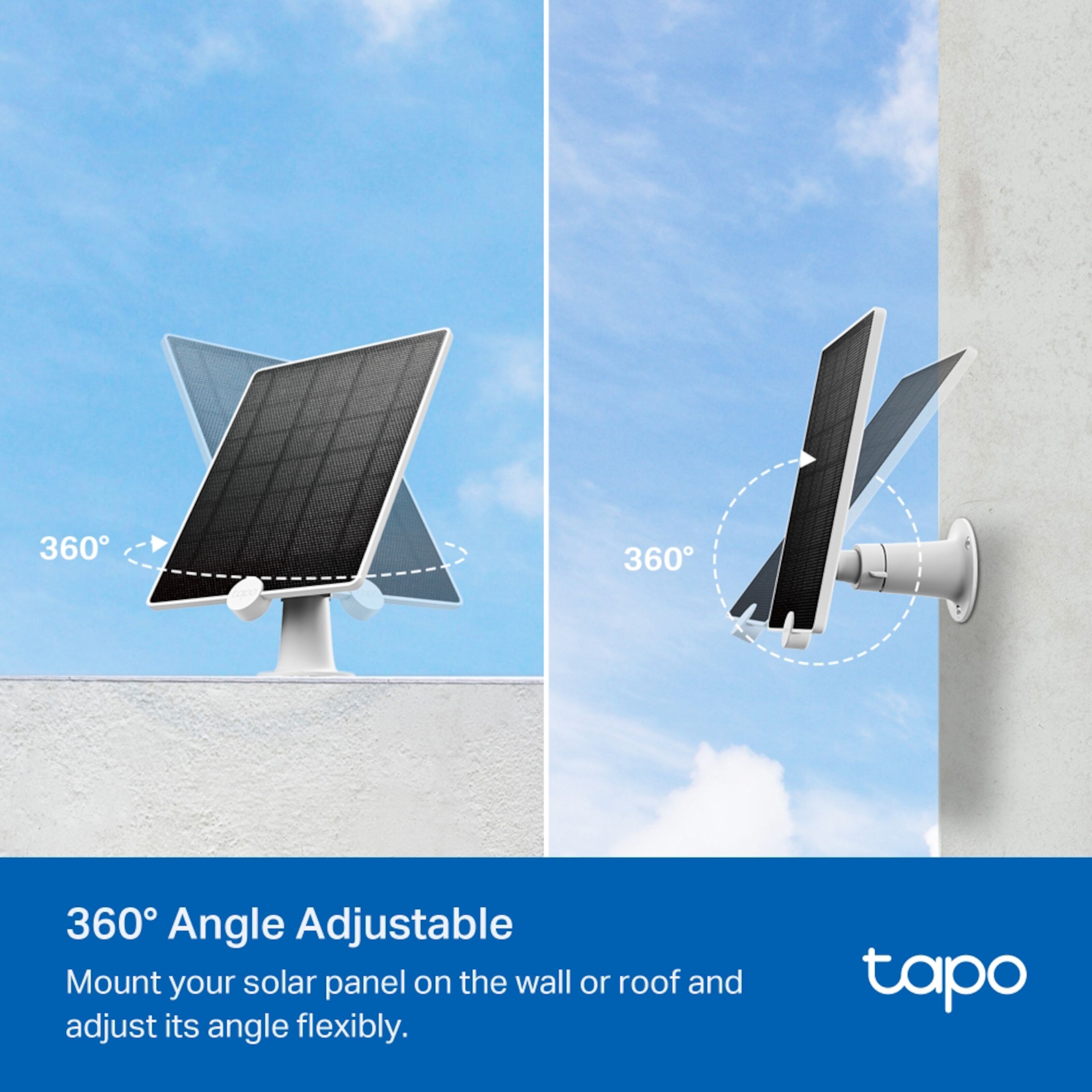 TP-link Tapo A200 Solpanel for overvåkingskamera