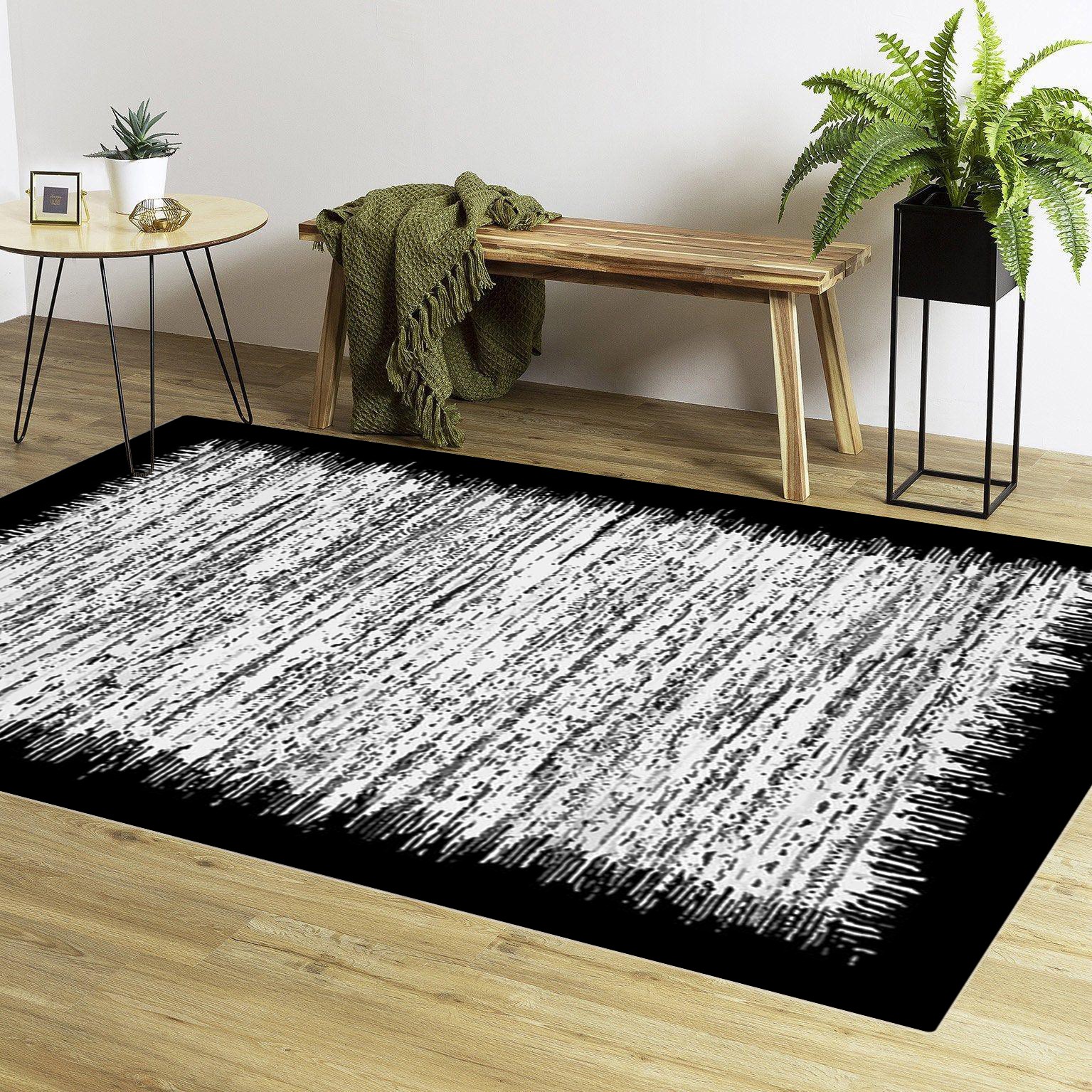 Mani Textile TPS_GRIB_NOIR_00 - Tapis de salon SHADOW