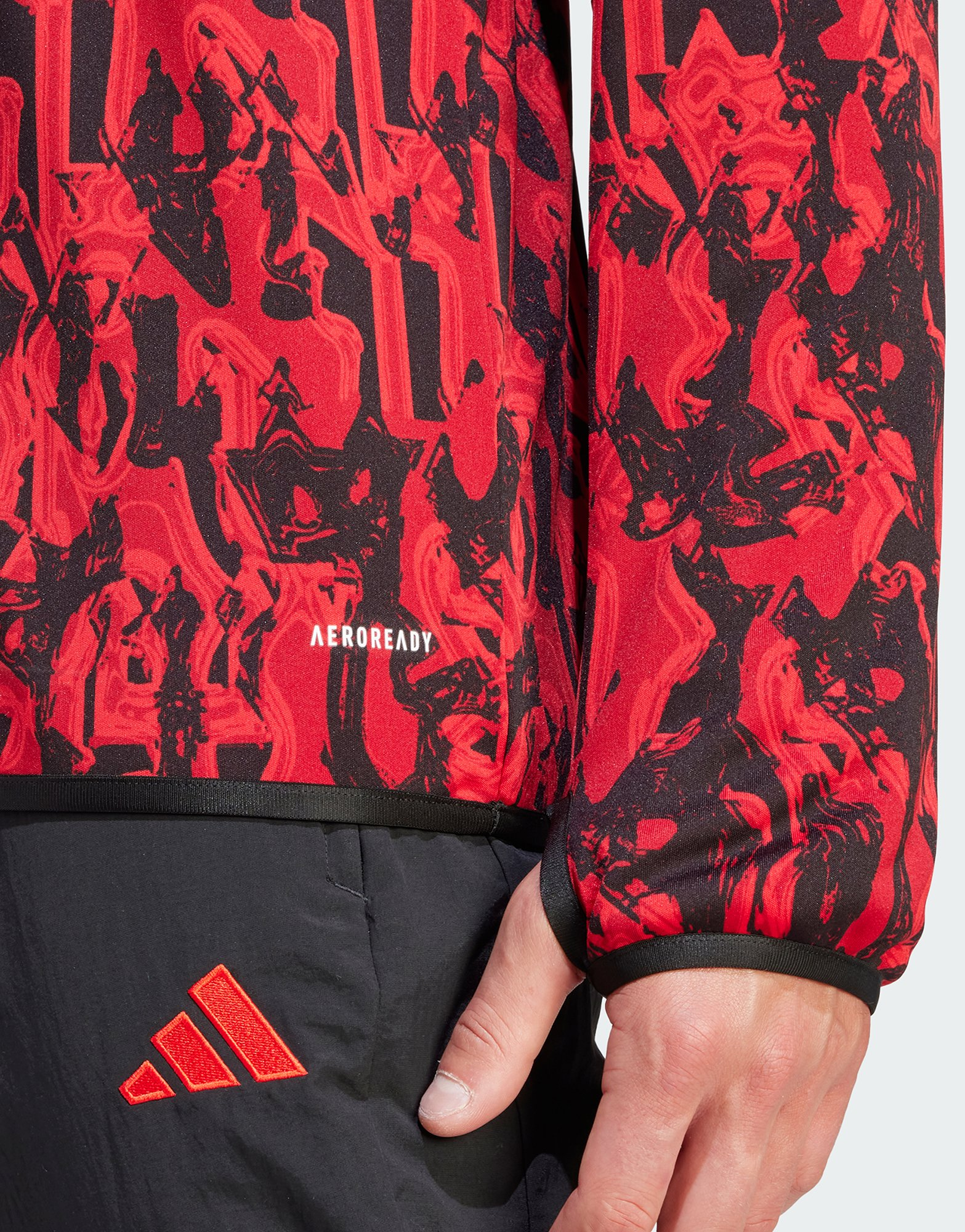 adidas Haut d'échauffement chaud Manchester United