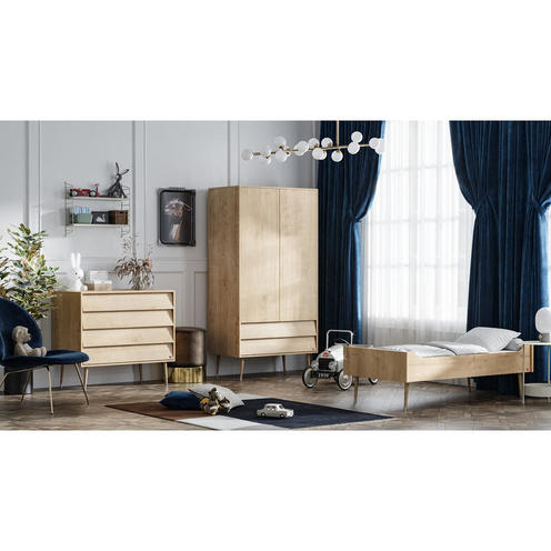 Lit évolutif 70x140 BOSQUE NEW Bois - VOX