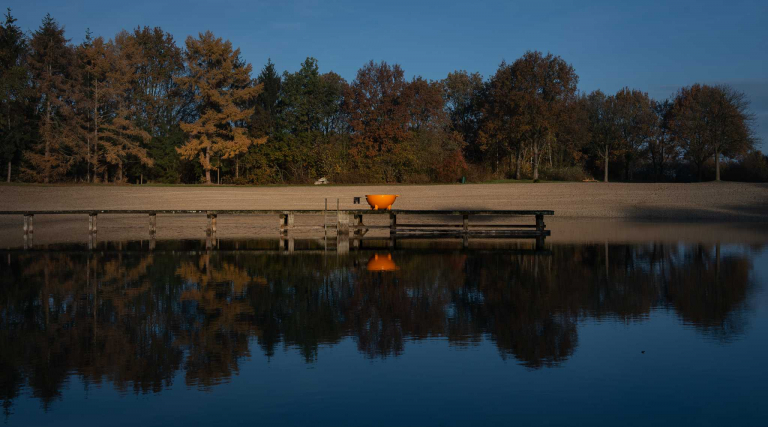 Weltevree Dutchtub Original hottub houtgestookt oranje