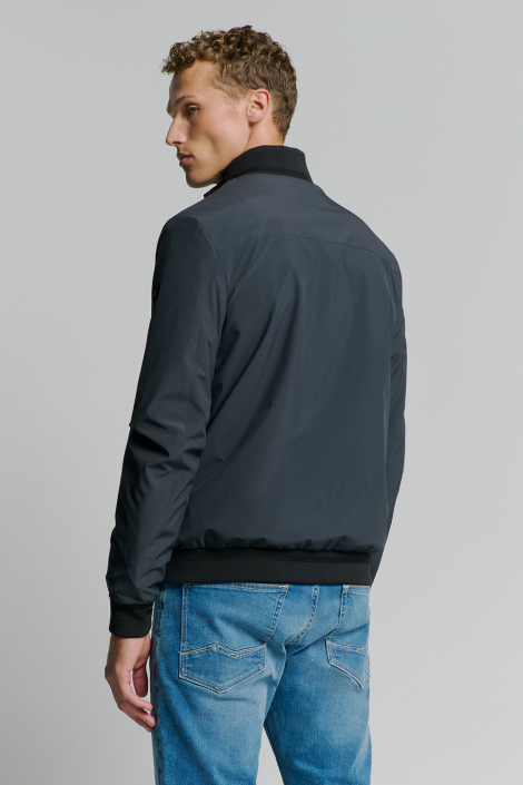 NO-EXCESS blauwe heren jas