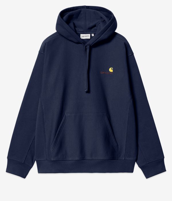 Carhartt WIP American Script Hoodie (air force blue)