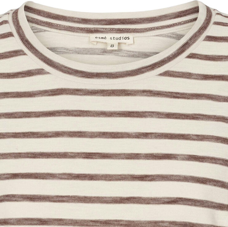 esmé studios ESNora Sweat Blouse GOTS Tiramisu