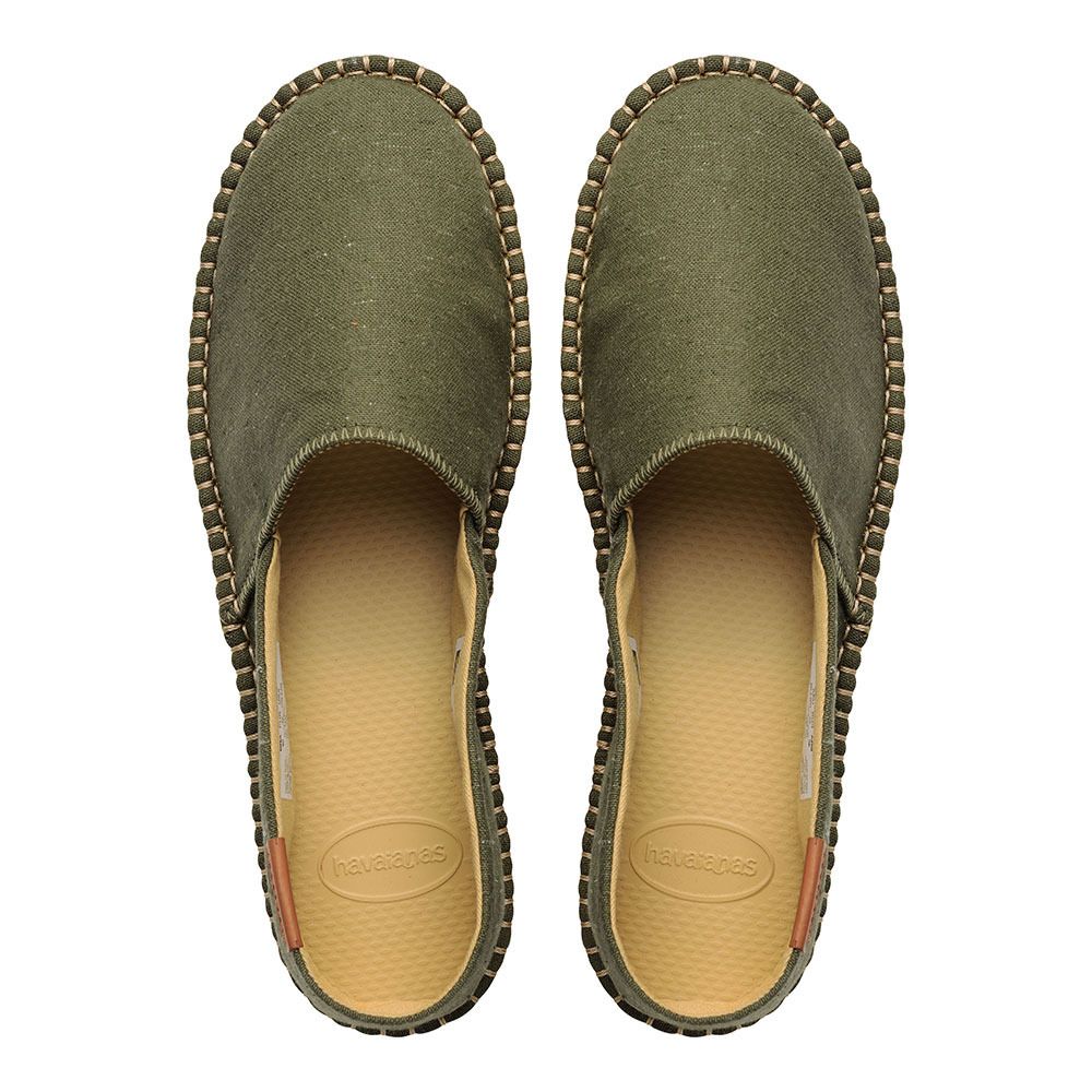Havaianas ORIGINE IV - Espadrilles green olive