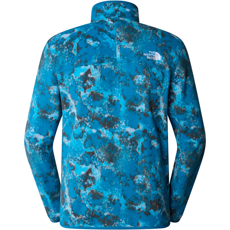 The North Face Herren 100 Glacier Printed 1/4 Zip Pullover