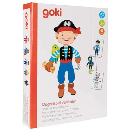 goki Magnetspiel Verkleiden Junge