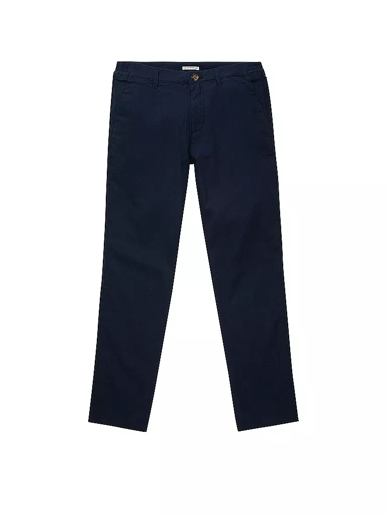 TOM TAILOR Leinenchino blau