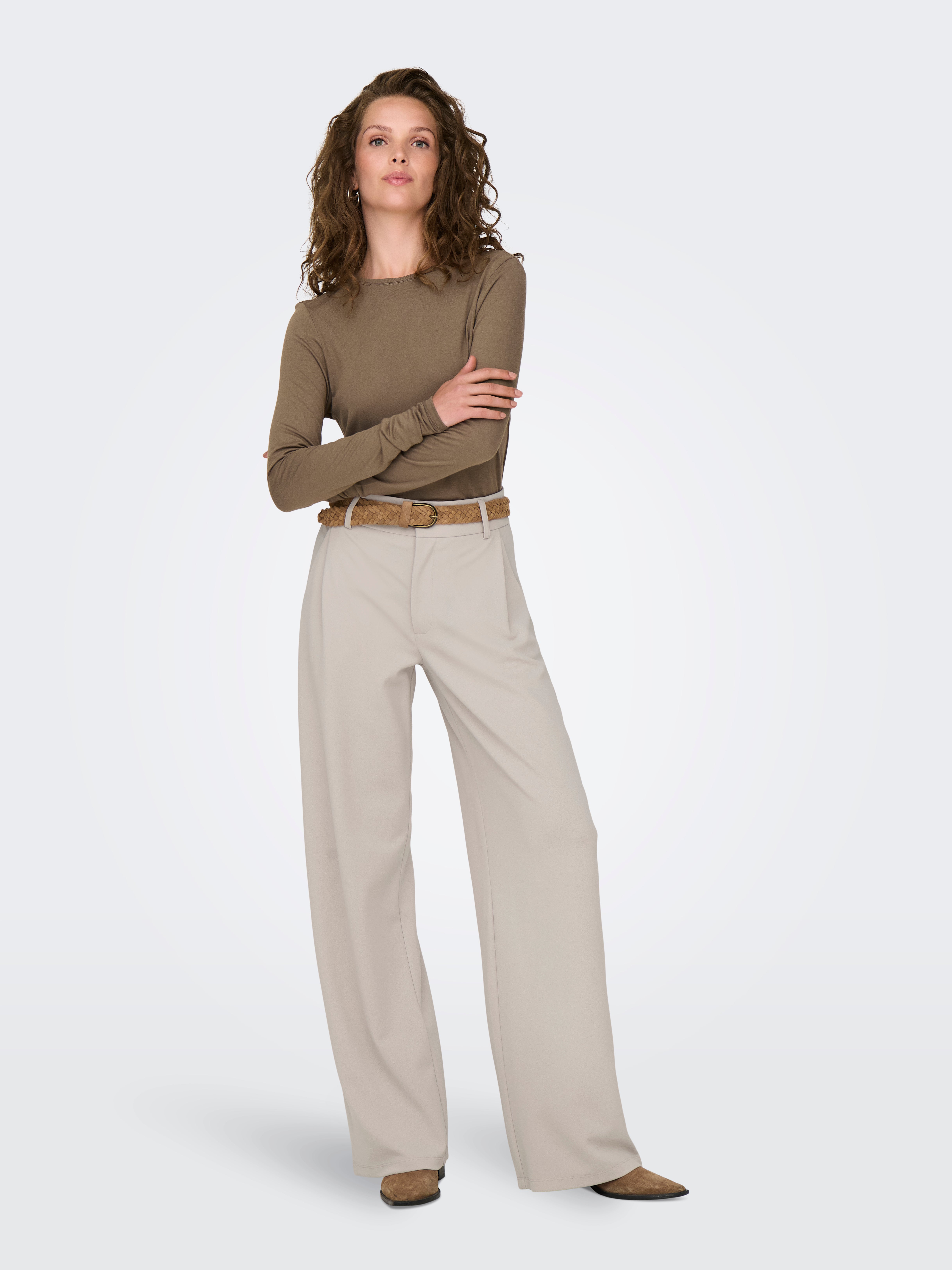 JDYGEGGO Normal geschnitten Hose Chateau Gray