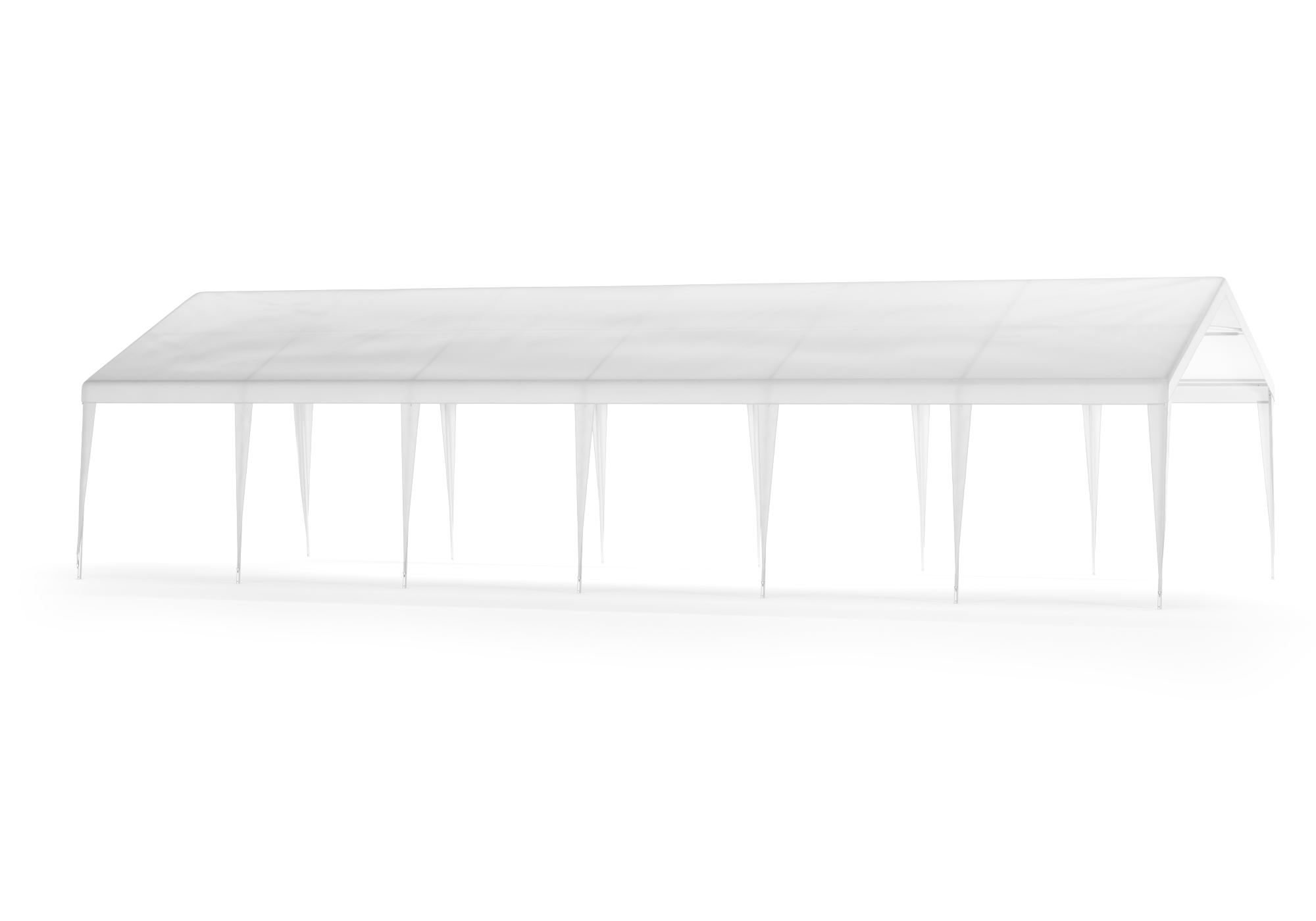 Partyzelt RIVEN 12 x 6 m weiss