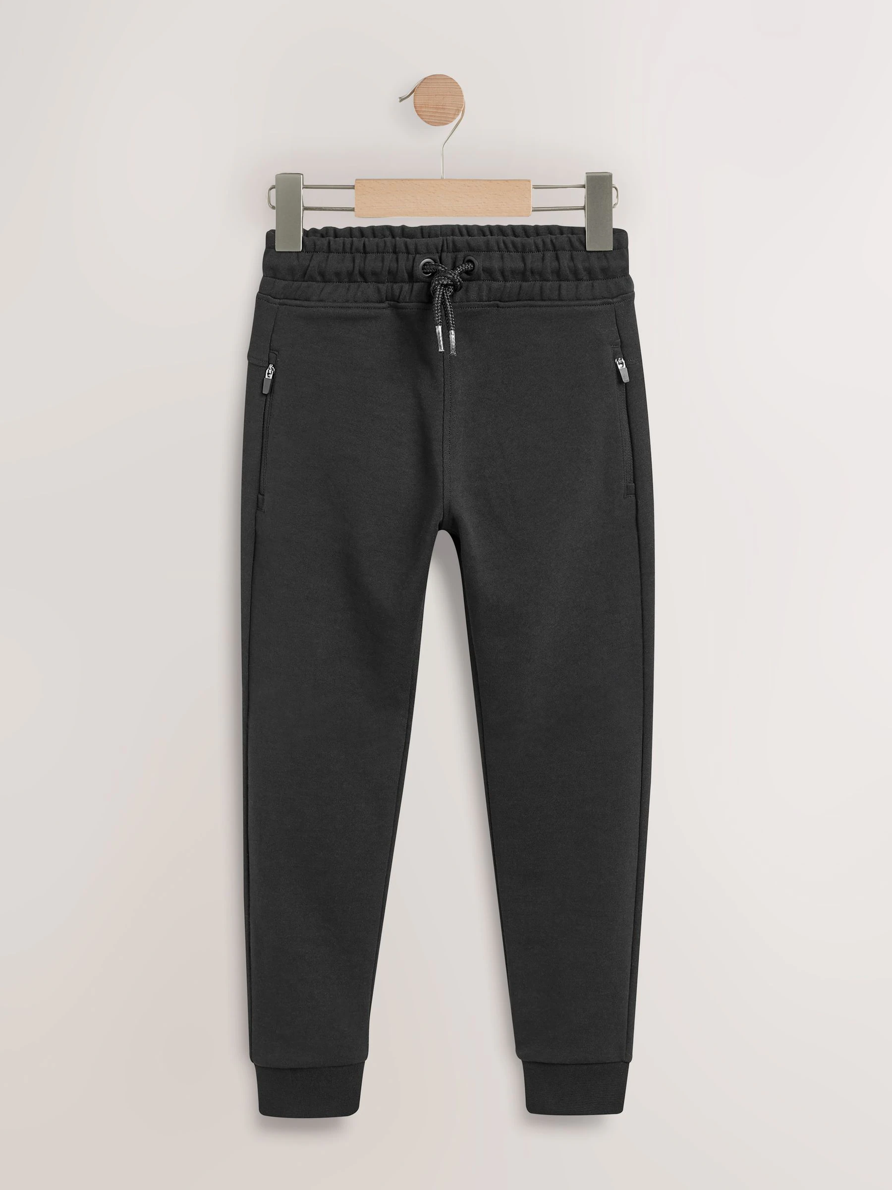Zwart - Slanke sportjoggingbroek (3-16jaar)