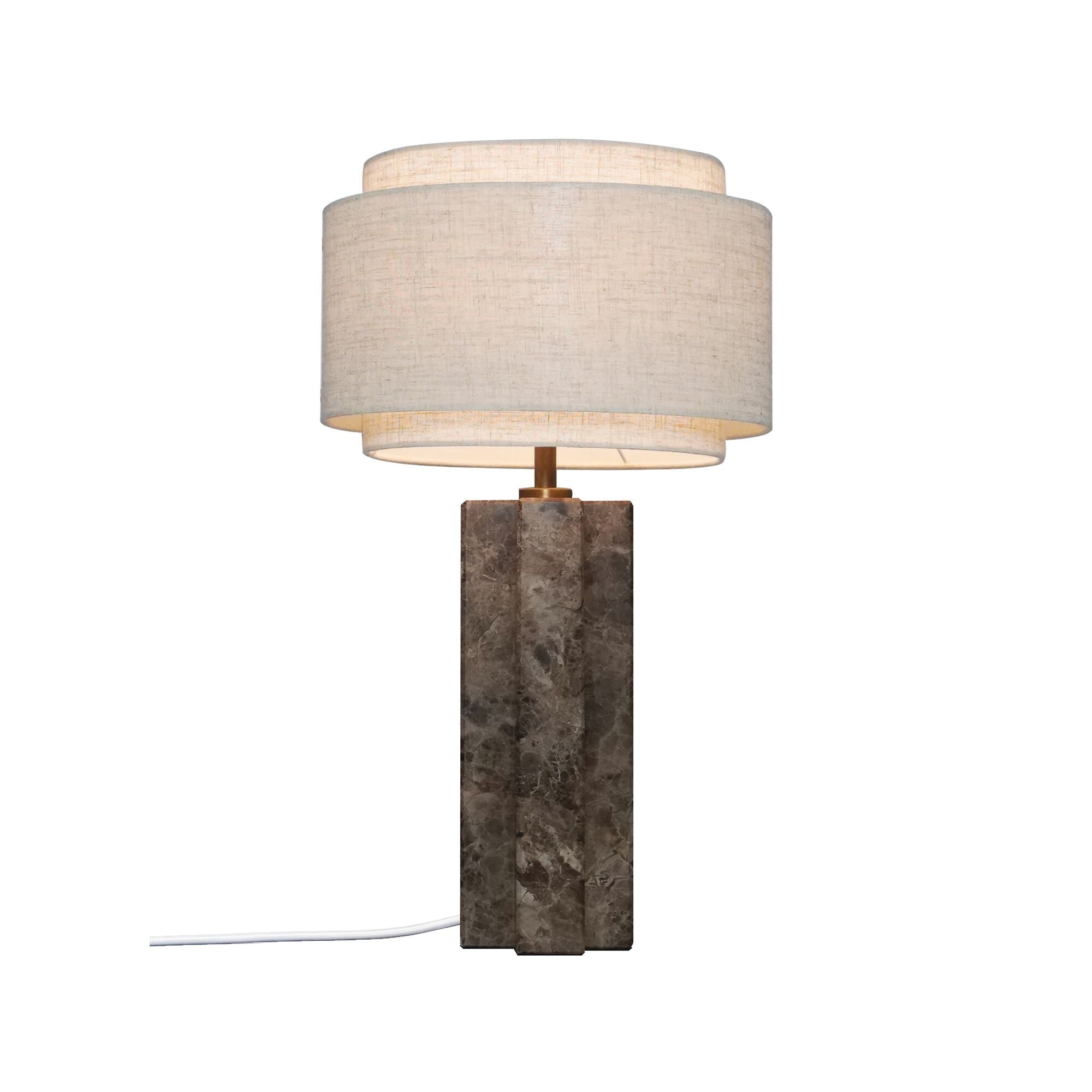 Nordlux TAKAI Tischleuchte - Beige / H: 55.0 cm x D: 30.0 cm