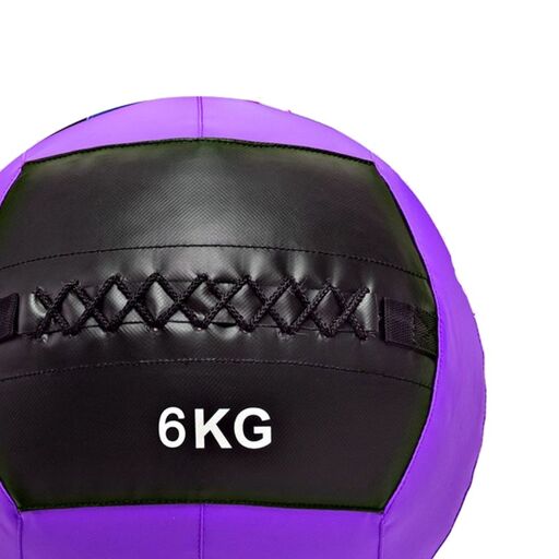 Bola de parede com costura dupla, colorida, 6 kg