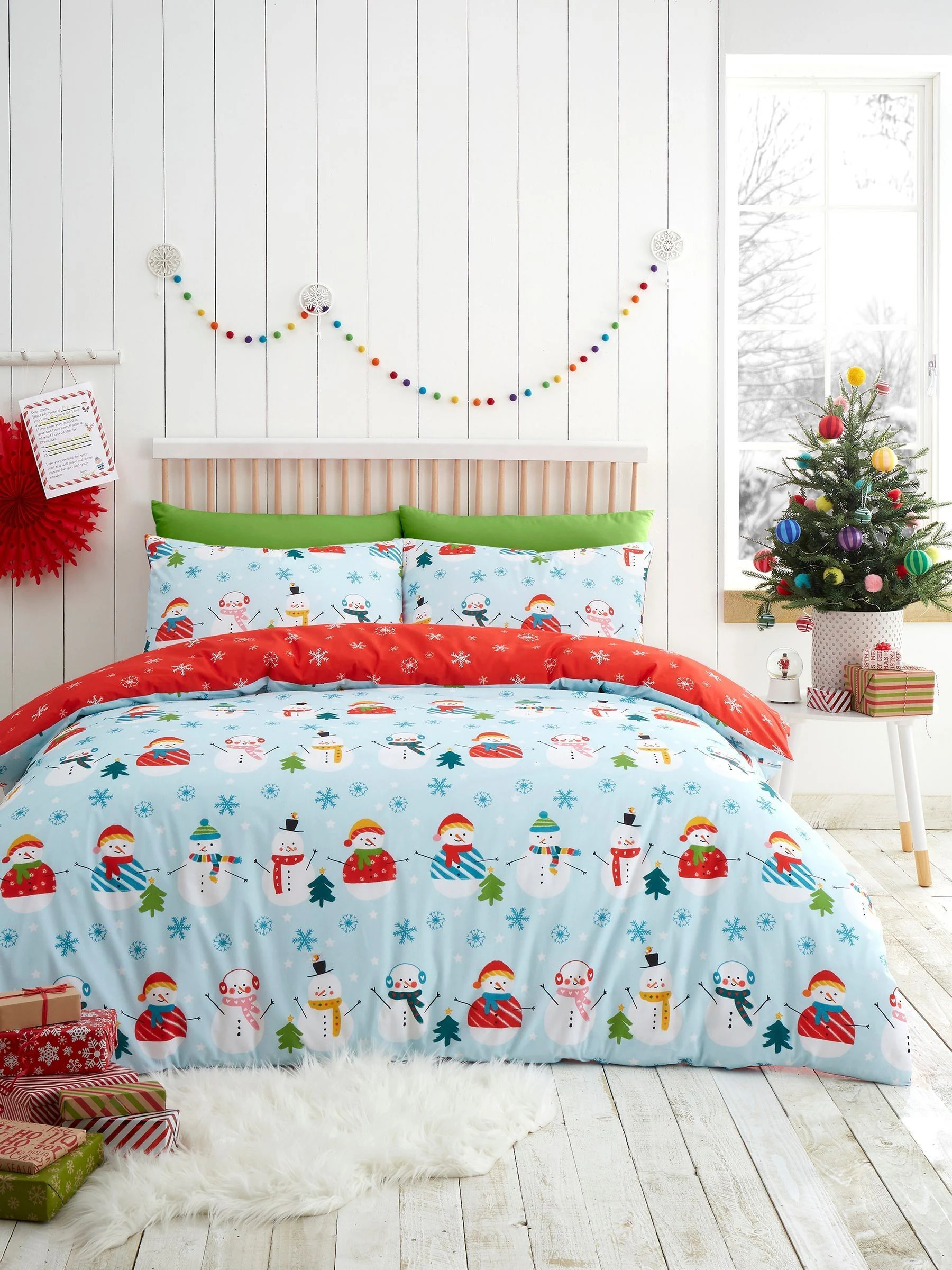 Fusion Easycare Christmas Duvet Cover Set