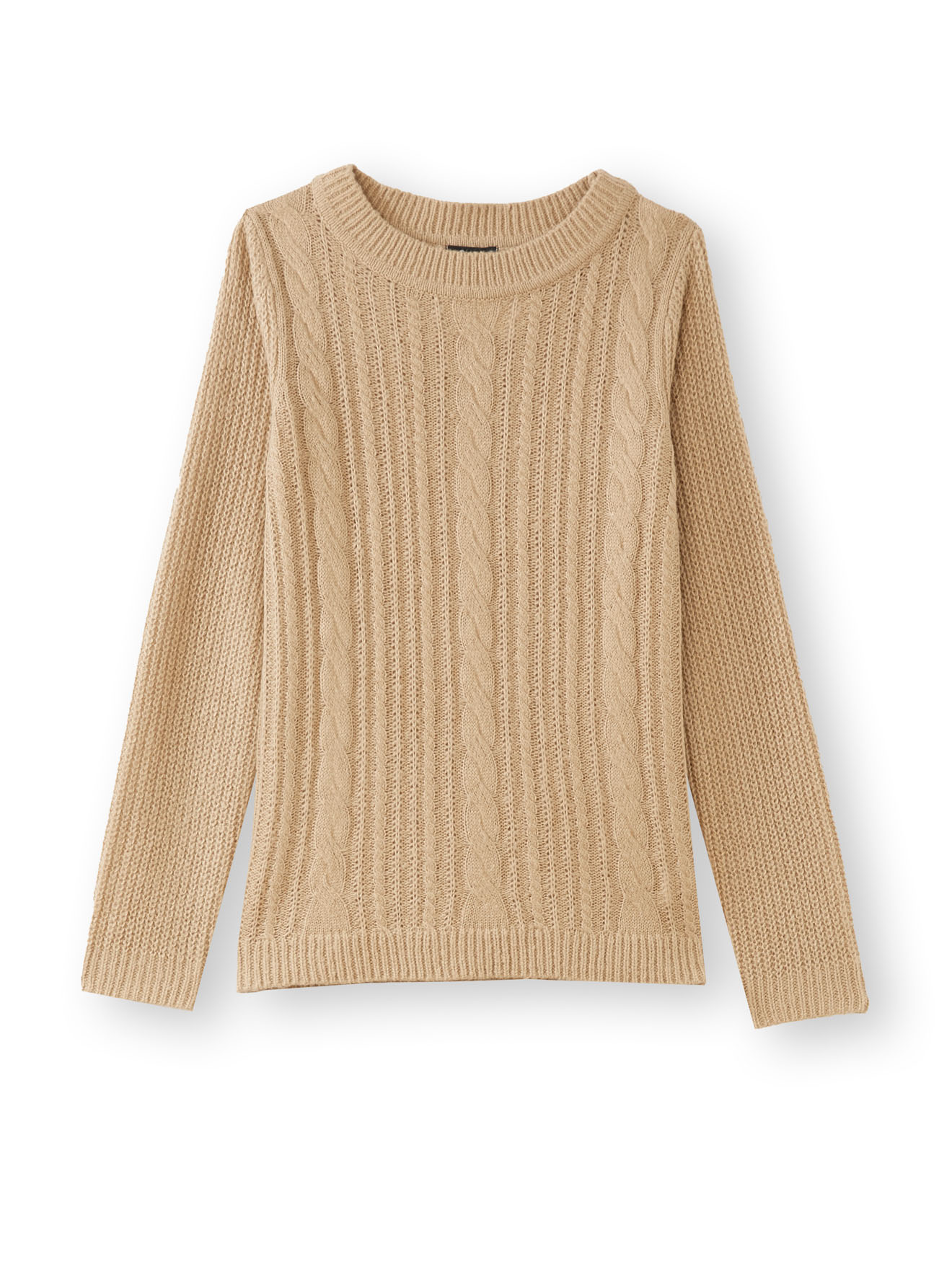 Pull  torsadé forme loose