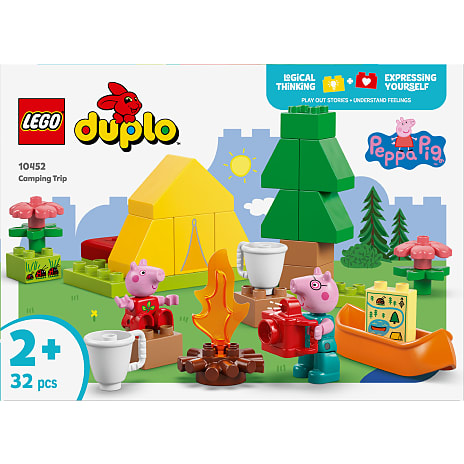 LEGO DUPLO Gurli Gris campingtur byggesæt med legetøjskano 10452