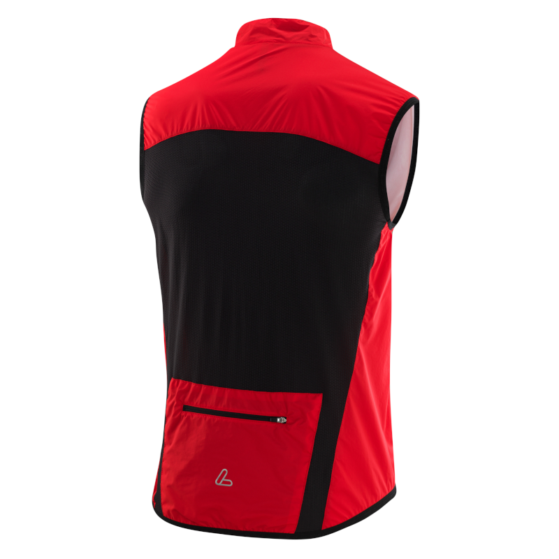 Löffler WPM Pocket rood heren fietsvest