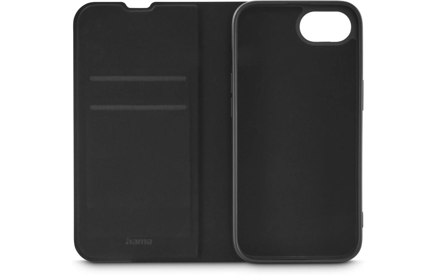 Book Cover Daily Protect Schwarz für iPhone 16eHama Daily Protect Handy-Schutzhülle 15.5 cm (6.1
