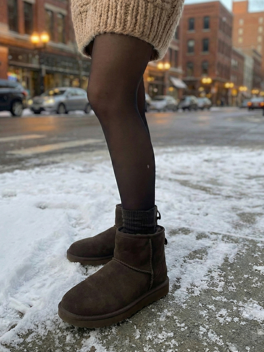 Rugged Gear Brown wool suede water resistant