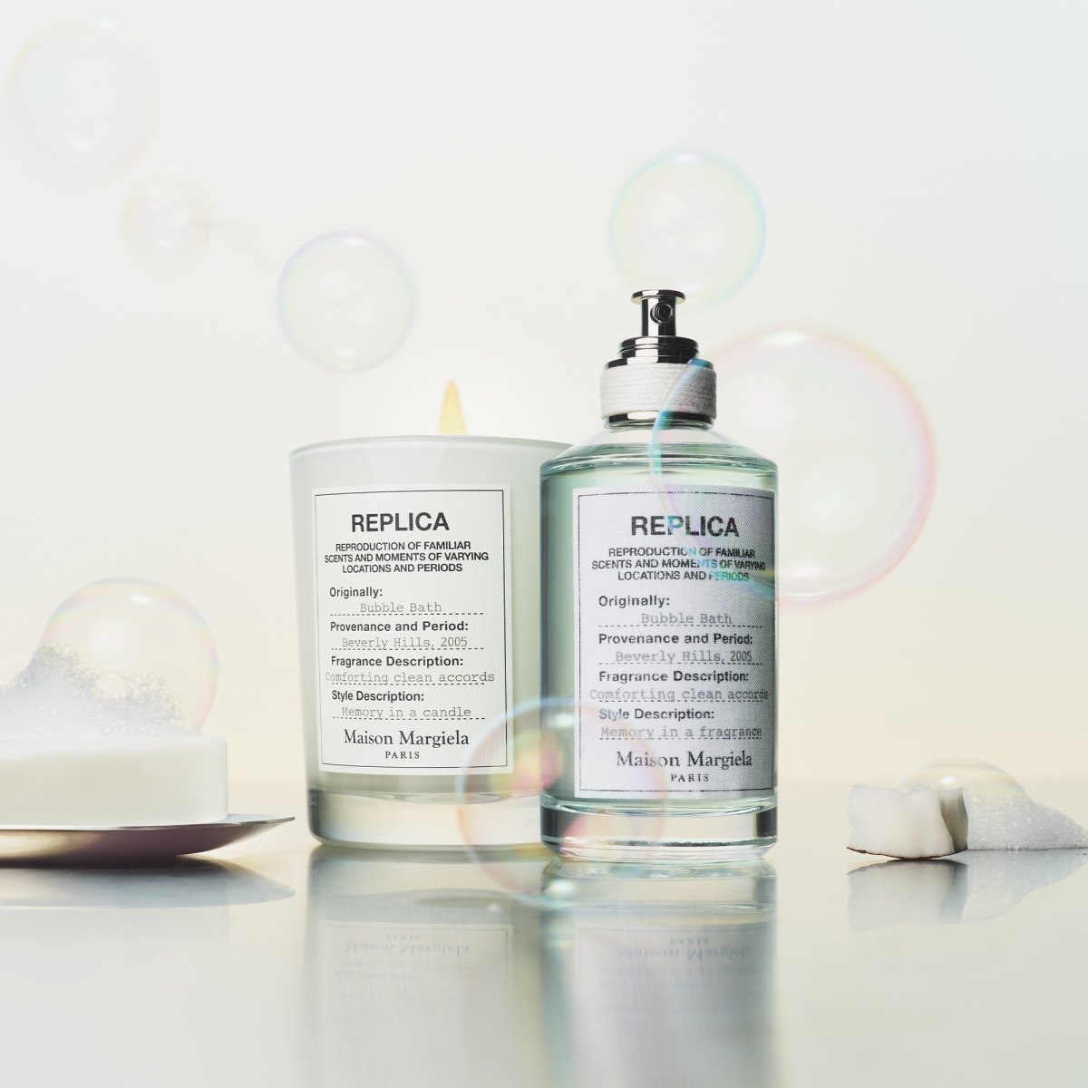 Maison Margiela REPLICA Bubble Bath Bougie Parfumée Relaxante