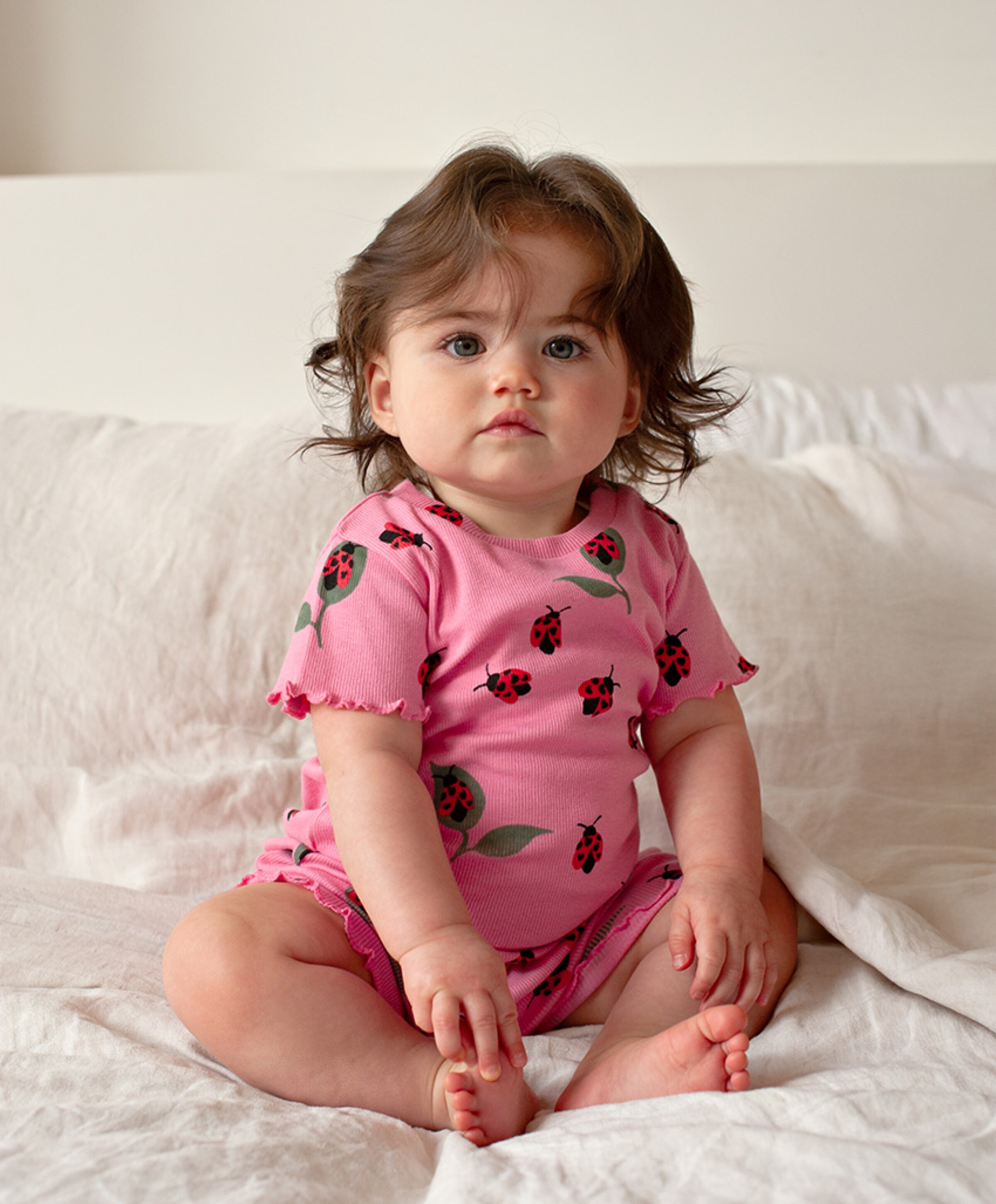 Feetje Meisjes pyjamaset roze