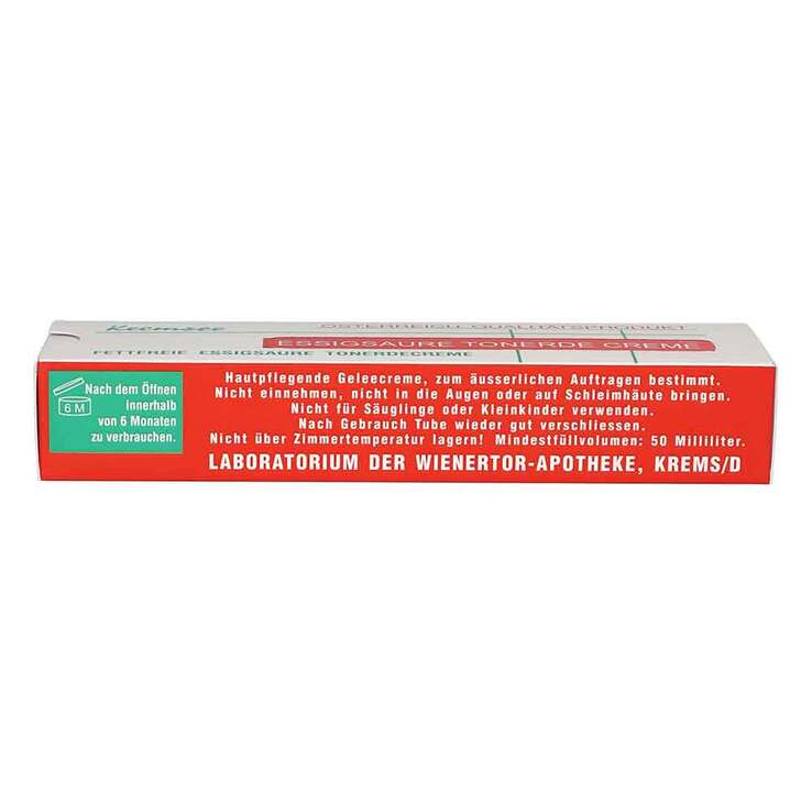 Essigsaure Tonerde Creme, 50 ml