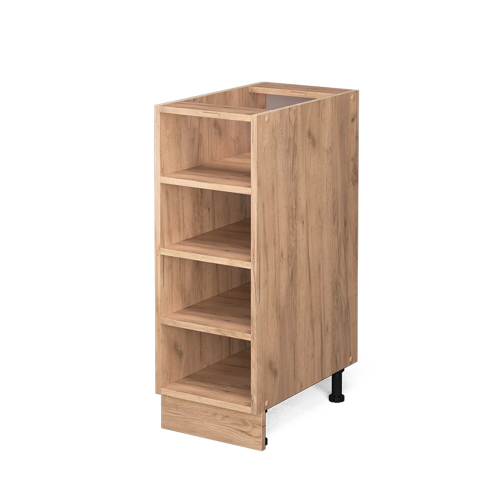 Vicco Regalunterschrank Küchenschrank Küchenmöbel Fame-Line Eiche modern 30 cm Küche Unterschrank Einbauküche Einlegeboden Küchenzeile Regal Aufbewahrung