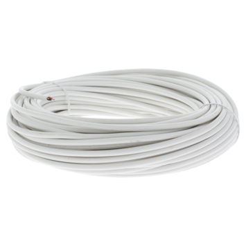 Q-Link Telefoonkabel Rond 4 x 0.5 20 Meter Wit