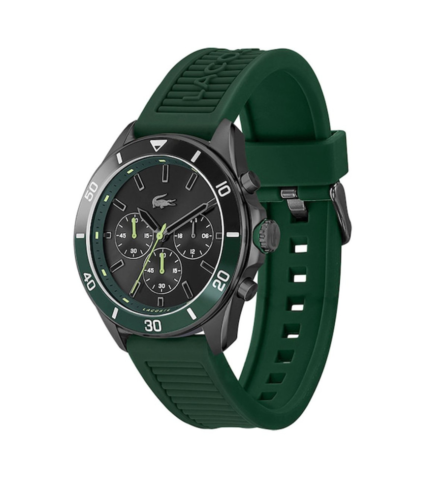 Relógio analógico Lacoste Tiebreaker, verde