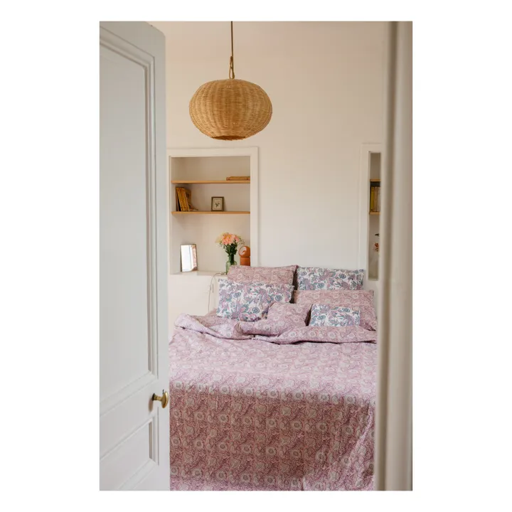 Louise Misha Housse de couette Noemie en coton bio | Rose