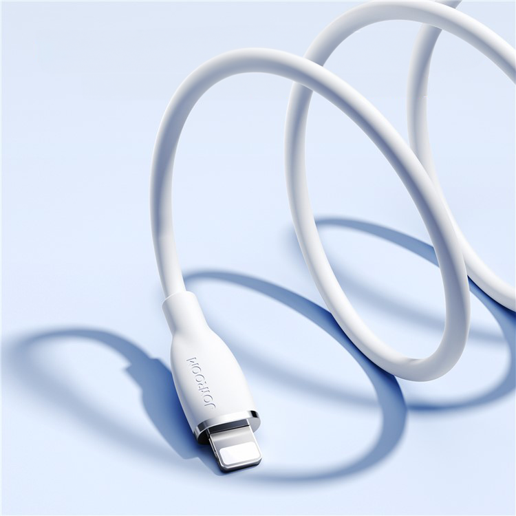 (1.2m) 30W USB C auf Lightning Ladekabel Silikon Datenkabel - Weiss