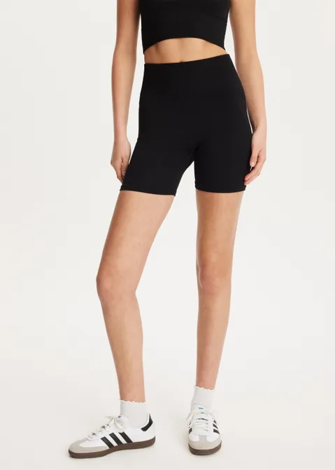 Biker short zwart (ZWART)