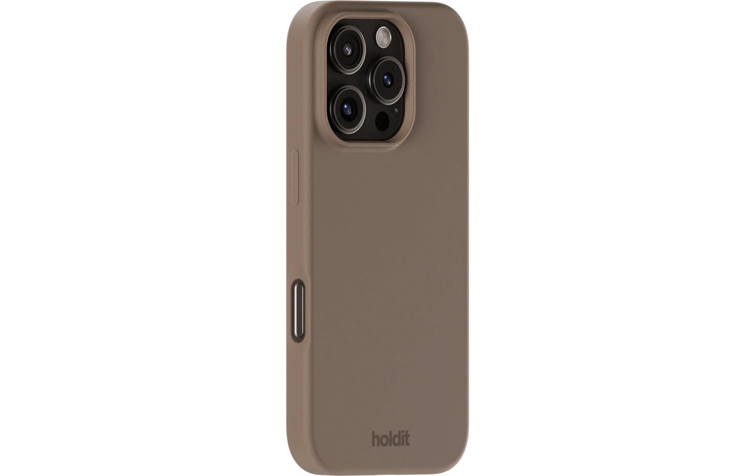 Back Cover Silicone iPhone 16 Pro BraunSchutzhülle für das Apple iPhone 16 Pro