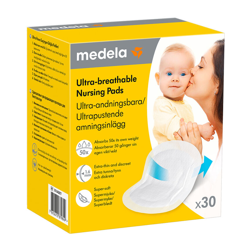 Medela ammeinnlegg ultrapustende 30 stk