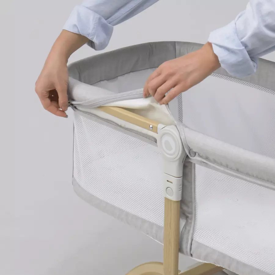 lionelo Babywiege Malin 3 in 1 Evo Beige Sand